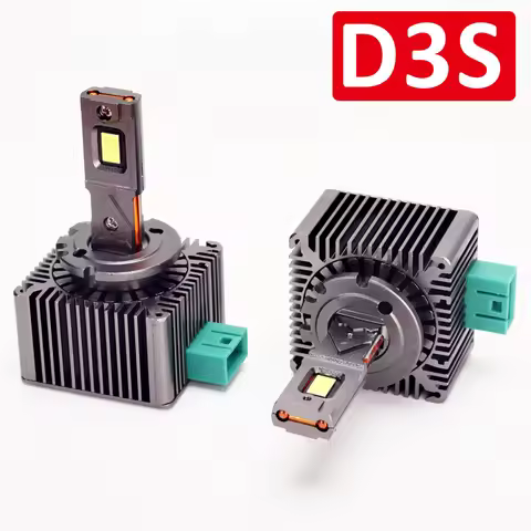 D1S D3S LED Headlights 30000Lm D4S D2S D8S Auto Bulbs Canbus Two-sided 80W D1R D2R D3R D4R Car Lamp 