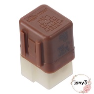 JONY Automotive Micro-ISO Relays, 6 Pins 30A 25230-7996A, Durable Brown Plastic 12V 25230-799 for Ar