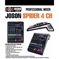 joson spider 4channel mixer