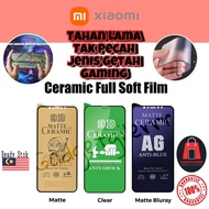 (GAMING) XIAOMI 12T/11LITE/11TPRO/11T/10T/10T PRO/9T/9T PRO/K20/K20 PRO Ceramic Matte Antiblue Clear Screen Protector