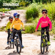 Children Sports Top TOSOLORIDE TSR Children's Long-Sleeved Cycling Top