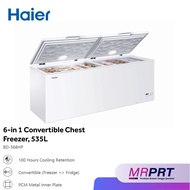 Haier (535L) Chest Freezer Convertible (Freezer <> Fridge) BD-568HP