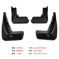 Sesuai untuk 19-24 Acura RDX Mudguards 2020 RDX Car Mud Flaps Bekalan Aksesori Tayar