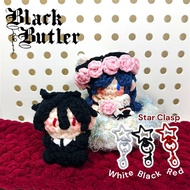 Black Butler Kuroshitsuji crochet amigurumi mini doll/ | By zue.studio