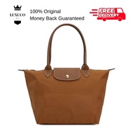 [Luxuco] Longchamp Le Pliage Original M Tote Bag Cognac L2605089504