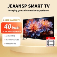 40 inch Smart TV Android TV 14.0 FHD DVB-T2 32 Inches Smart TV Netflix/YouTube/Bluetooth Google Play
