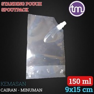 STANDING POUCH 150ML SPOUTPACK PLASTIK KEMASAN CAIRAN MINUMAN MINYAK