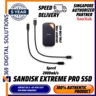 Extreme PRO Portable SSD V2 E81 (SDSSDE81) (5Yr Warranty)-SanDisk