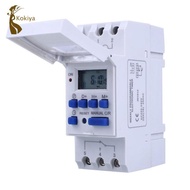 [kokiya] 1x Rechargeable Digital Electronic Time Switch Time Relay Switch LCD Display