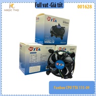 CPU Cooler Fan TTA115-09 – Intel LGA 775 1150 1151 1155 1156 1200 Fanbox, PWM 4-Pin