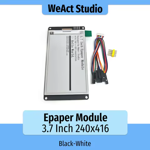 3.7" 3.7 Inch Epaper Module E-paper E-Ink EInk Display Screen SPI Support For ESP32