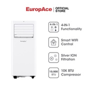 EuropAce Smart 10000 BTU Portable Aircon - EPAC 10C6