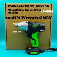 HAIKO MIKASO Impact Wrench1/2"1/4"Cordless Electric Wrench Drill Battery Ratchet Wrench 21 Volt