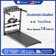 Foldable Electric Treadmill Music Heart Rate Detection APP Massager Bluetooth 200KG Load-bear M10
