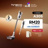Tineco A30S Cordless Stick Vacuum Cleaner | 160W Suction | 60 Mins Runtime | 1L Large Dustbin | Zero