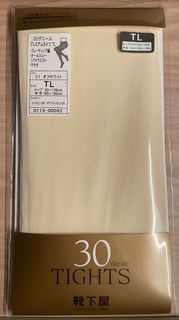 靴下屋30D白色絲襪（包平郵）