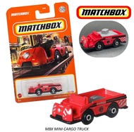 MATCHBOX : รุ่น MBX MINI CARGO TRUCK โมเดลรถเหล็ก ของเล่น ของสะสม ลิขสิทธิ์แท้ (ในร้านมีให้เลือกมากกว่า500แบบ) แม็คบล๊อค โมเดลรถ ของเล่น MB1C2