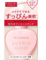 日本 資生堂 Integrate Suppin Maker素顏美肌CC霜SPF50+・PA++++ 25ml 快速化妝