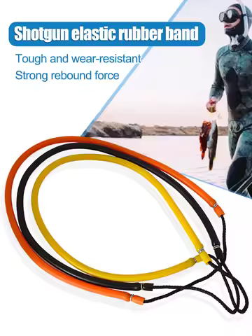 Speargun Rubber Bands Rubber Fishing Hand Spearing Equipment Speargun Pole Spear Sling for Harpoon S