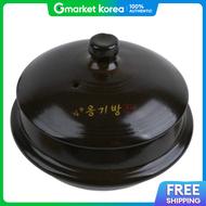 Steamed Egg Earthenware Pot Korean Loess Ceramic Heat-Resistant Gukbap Pot Stone Pot Size 2