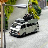 MORTAL Volkswagen T3 (Type 2) Lowride with BBS Rim Matt White