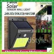 5-1🌟【 Murah Sekali】🌟 Lampu Tenaga Solar Power Lamp 20 LED 40 COB Bright Lights Motion Sensor Kalis A