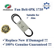 [Original] Fan Belt for Perodua Alza (2010-2017)- 6PK1735