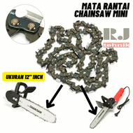 Mata Rantai Chainsaw Gergaji Senso Gerinda Chain Saw Mini 12" inch