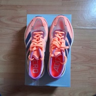 adidas 女運動鞋 緩震  BOSTON 11 W 橘灰  US6, UK4.5, J23 可換相等狀况跑鞋