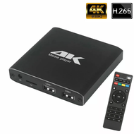 Mini 4K 265 Advertising Player Media Player Support TF Card USB Disk 1080P Full HD MultiMedia HDD Pl