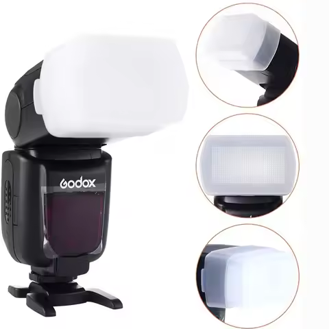 Flash Diffuser Dome Bounce Fit for Canon Speedlite 580EX 580EX II V850 860II TT685 TT600 TT520II Yon