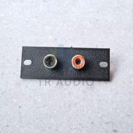 2 Pin Stereo RCA Connector – Female Audio Socket