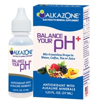 Balance Your pH (Plus) Antioxidant Alkaline Mineral Drops, Single 1.25 Oz Pack, Portable, Yields 30 