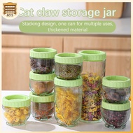 [8C15] 1/3/6Pcs Sealed Cans Food Storage Jar Spice Teas Beans Candy Preservation Bottle Tool Kitchen