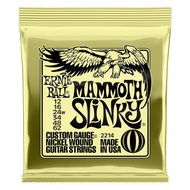 ERNIE BALL ERNIE BALL 2214 Electric Guitar Strings 12-62 MAMMOTH SLINKY