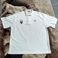 PUMA 男款 刺繡logo 白色 polo衫 5XL 大尺碼 450