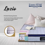 Fibre Star Lazio Pocketed Spring with Pillow Top high Density Foam and Coconut + Foam Blok Mattress 双人独立型弹簧加椰丝海绵面Tilam