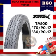 70/90-17 / 80/90-17 TM100 TMAX TAYAR TUBELESS TYRE