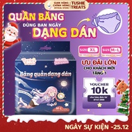 Tushie Treats Sticky Sanitary Napkin - Side Adhesive BVS Pants, Change Without Taking Off Size M/L-X