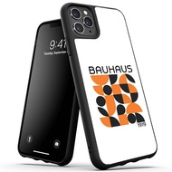 Hybrid Case iphone 15 14 13 12 11 Pro Max Plus Mini XR Bauhaus Art FZ6309