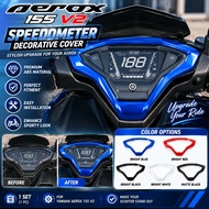 Aerox v2 Speedometer Decorative cover Aerox 155 v2 meter cover Yamaha Aerox V2 Accessories