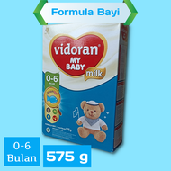 Vidoran My Baby Milk Formula Bayi 0- 6 Bulan 350 g , 575 g Susu Bayi Baru Lahir Rasa Plain / Nahisa1