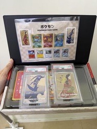 郵票比卡超 Pokemon card 郵票連號 psa10 stamp box