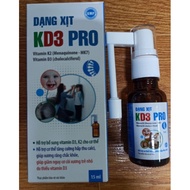 Vitamin D3 + K2 dạng xịt bổ sung d3 giúp bé phát triển