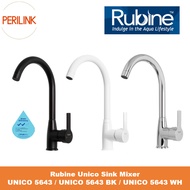 Rubine Unico Sink Mixer Hot/Cold UNICO 5643 / UNICO 5643 BK / UNICO 5643 WH