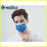 ♞【Promotion】Medtecs Cobalt Blue N88 Surgical Face Mask 3Ply Fda Approved Astm Level 1 Type Iir