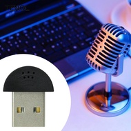 [TENOL] Mini USB Microphone Desktop PC Mic Multifunctional Mic Audio Adapter for