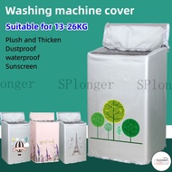 LF 13-26kg Washing Machine Dust Cover Top Load Cover Thickened Waterproof Sunscreen Protective Case