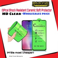 Samsung(3Pcs Borong Shock Proof Ceramic HD)A05 A05s M14 A04s A23 A24 A03 A03S A13 A33 A53 A73 M33 A1