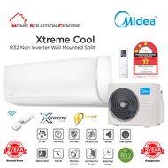 Midea MSAG-10CRN8 MSAG-13CRN8 MSAG-19CRN8 MSAG-25CRN8  Air Conditioner XTreme Cool Series 1.0HP- 2.5HP  R32 Wall Non-Inverter with Ionizer Wifi